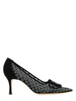 Manolo Blahnik Heeled Shoes In Blckyoth