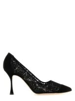 Manolo Blahnik Heeled Shoes In Schwarz