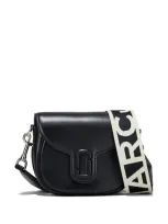 Marc Jacobs Small The Saddle Crossbody Bag In Calf Leather In Black