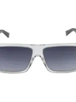 Marc Jacobs Eyewear Rectangle Frame Sunglasses In Transparent