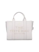 Marc Jacobs The Medium Tote Bag In Bianco