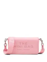 Marc Jacobs The Leather Mini Bag In Pink & Purple