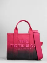 Marc Jacobs The Small Tote Tote In Fuxia Cotton