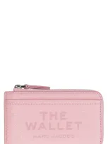 Marc Jacobs The Top Zip Multi Wallet Leather In Pink