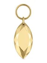 Maria Tash Faceted Gold Marquise Charm