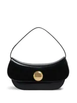 Marni Leather Shoulder Bag In Black