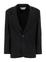 Marni Jackets And Vests In Black