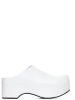 Marni Mules Aus Leder In White