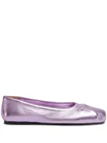 Marni Low Ballerina Shoes In Pink