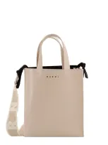 Marni Museo Handbag In Ivory