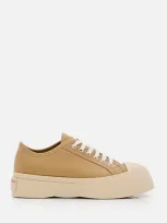 Marni Pablo Leather Low-top Sneakers In 00m72