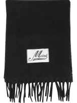 Marni Brushed Scarf In Black