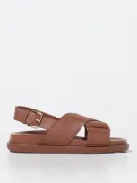 Marni Fussbett Sandals In Braun