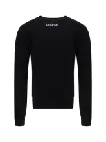 Marni Logo-embroidered Jumper In Black