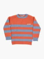 Marni Two-tone Striped Crew-neck Sweater