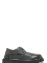 Marsèll Pallottola Leather Oxford Shoes In Grey