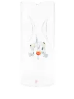 Massimo Lunardon Dotfish Glass Decanter In White