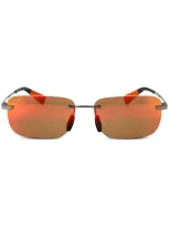 Maui Jim Lanakila 624 Sunglasses In Orange