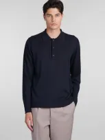 Mauro Grifoni Polo In Blue Cotton