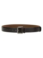 Max Mara Belt With Buckle In Brown