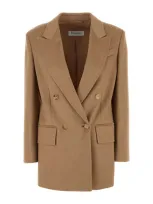 Max Mara Falster Blazer In Brown