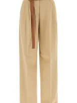 Max Mara Canvas Pants For Men Or In Beige