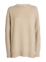 Max Mara Cashmere Sweater In Beige