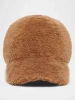 Max Mara Edit Teddy Cap In Cammello