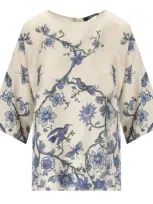 Max Mara Filippo Light Blue Blouse