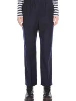 Max Mara Hateley Stretch Wool Pants In Black