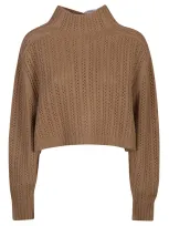 Max Mara Hodeida Sweater In Brown