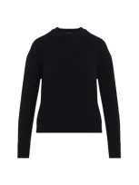 Max Mara Crewneck Long In Blue