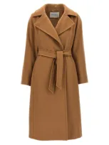 Max Mara Manuela Coat In Camel