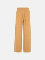 Max Mara 'rino' Brown Cashmere Blend Trousers