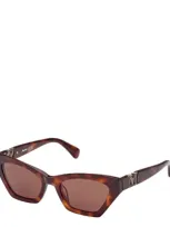 Max Mara Sunglasses Mm0057 In Crl