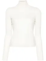 Max Mara Sweaters In White