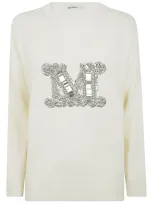 Max Mara Vicolo Sweater In White