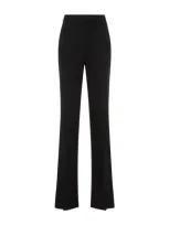 Max Mara Black Viscose Norcia Pants