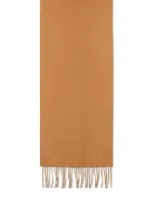 Max Mara 'wsdalia' Brown Cashmere Scarf