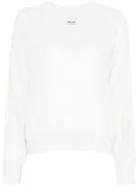 Max & Moi Poliana Jumper In 白色