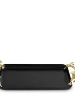 Michael Aram Dahlia Serving Tray In Blackgold