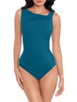 Miraclesuit Rock Solid Avra Underwire One-piece In Aegean