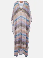 Missoni Zigzag Beach Cover-up In Multicoloured