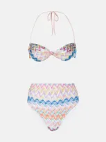 Missoni Zigzag Bikini In Multicoloured