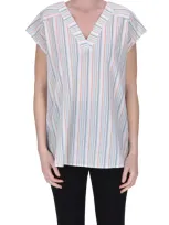 Momoní Striped Blouse In Multicoloured