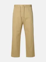 Moncler Pantalone Jogger In Cream