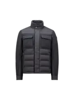 Moncler Collection Doudoune Courte Vallanta In Gray