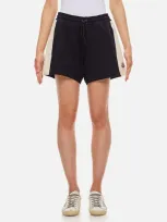 Moncler Cotton Short Pants In Black