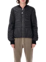 Moncler Genius Megapenta Flight Jacket In Black  