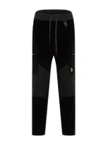 Moncler Grenoble Teddy Cuffed Joggers In Black